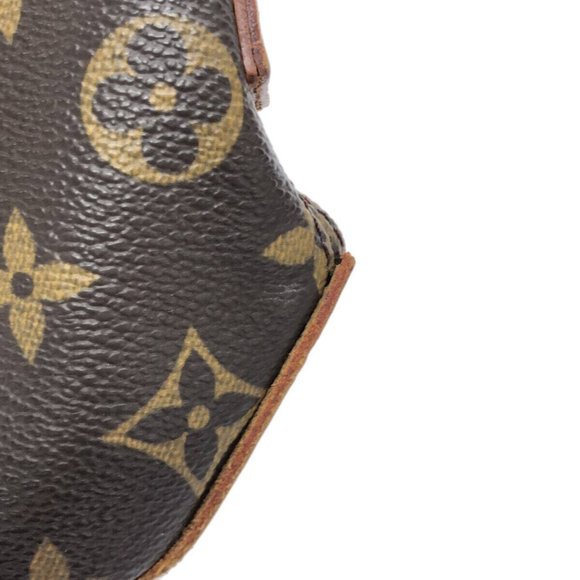 Auth LOUIS VUITTON Trotteur M51240 Brown Monogram AR0063 Shoulder Bag - Picture 13 of 16